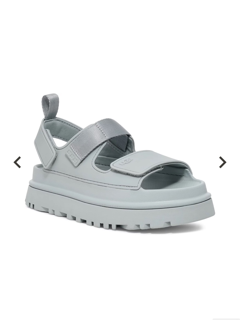 UGG Women's Light Gray Platform Sport Sandals